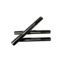 Double ends 2-1/2 inch*125 mm Geomet black coating carbon Steel full threaded rod stud bolt metric size UNC B7 High tensile